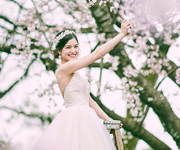 《桜が開花しました♪》メゾン・ド・フォレストで叶える★憧れの桜ウェディング